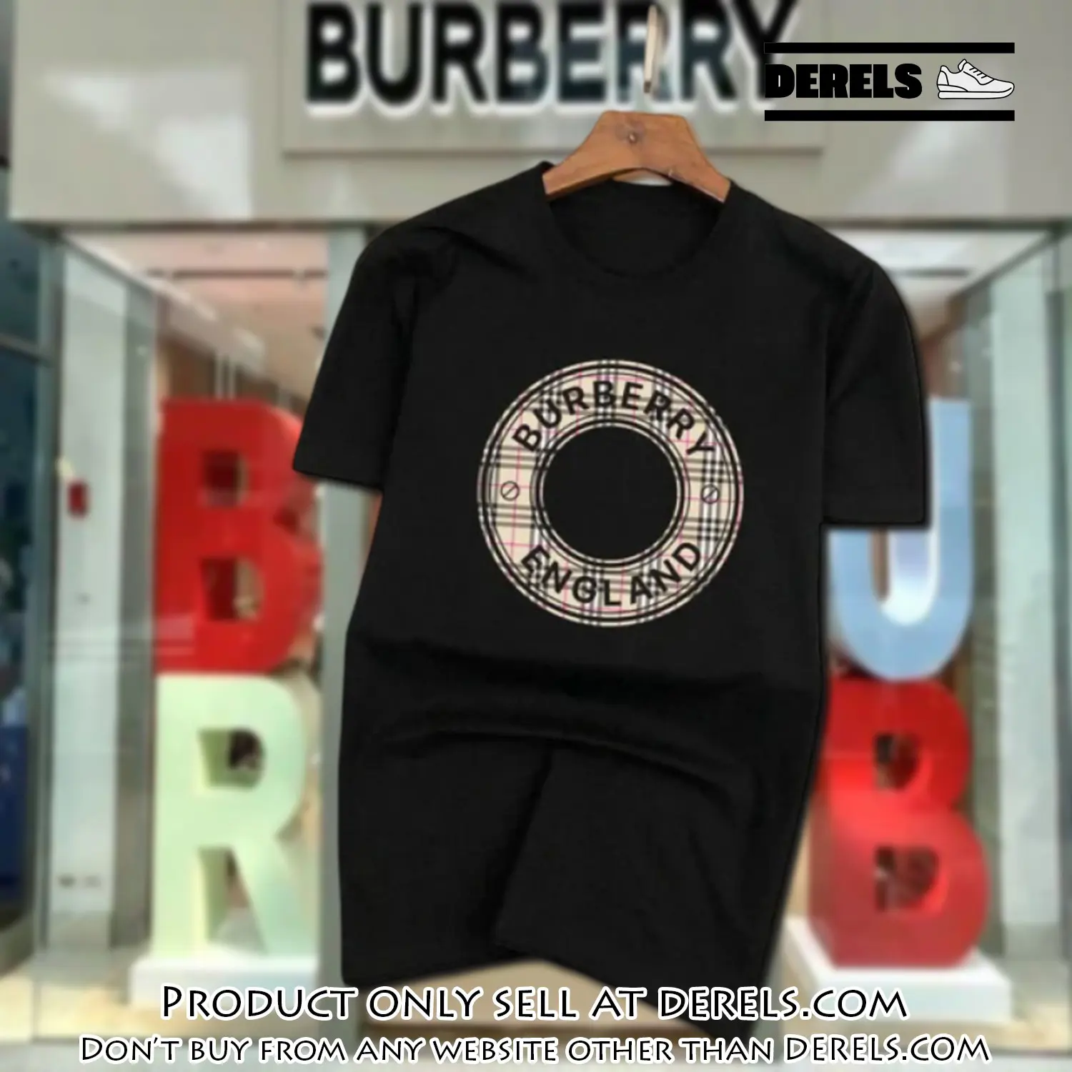 Burberry england black luxury brand unisex tshirt outfit for men women dr2330831